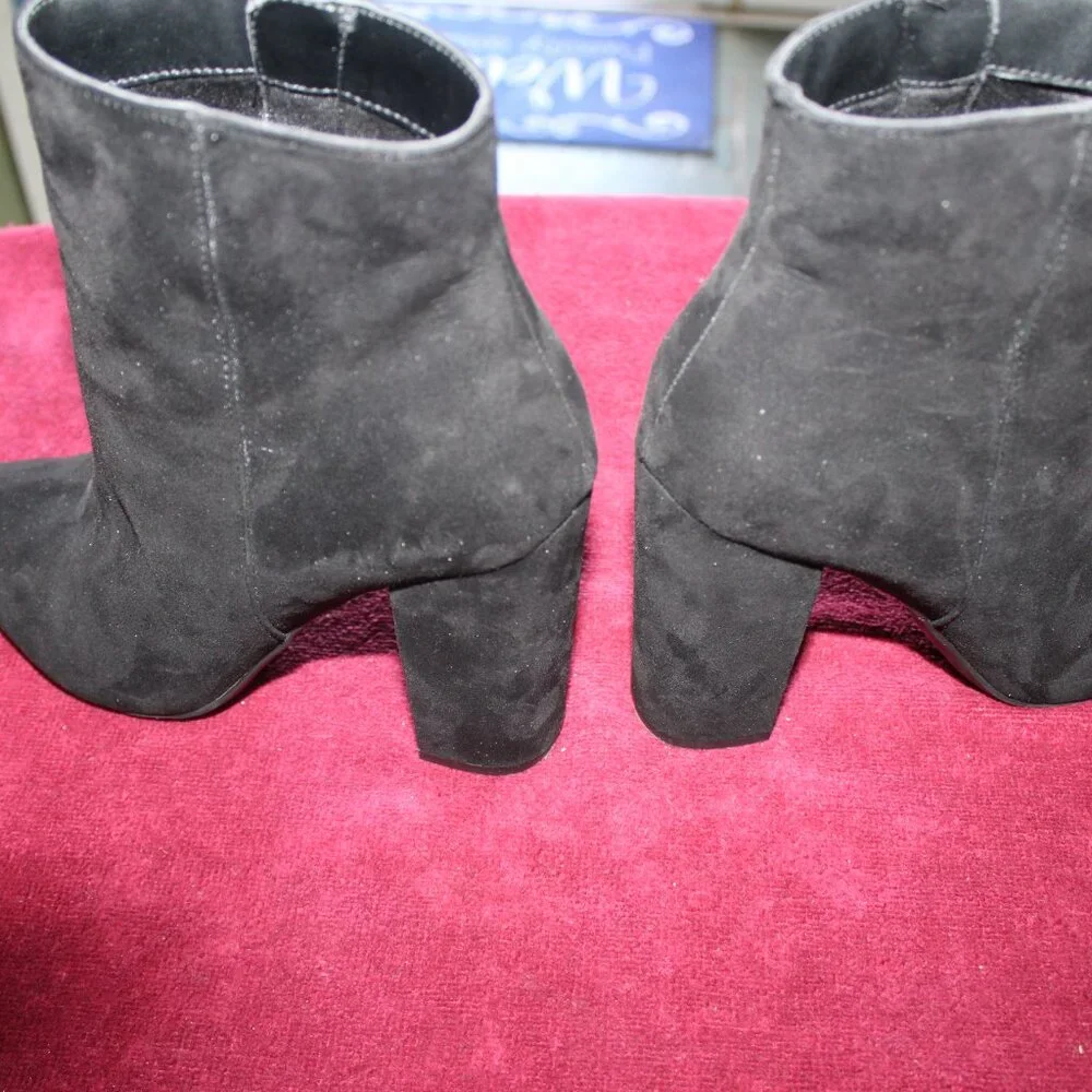 JustFab Ankle Boots -Zipper,  Size 7.5